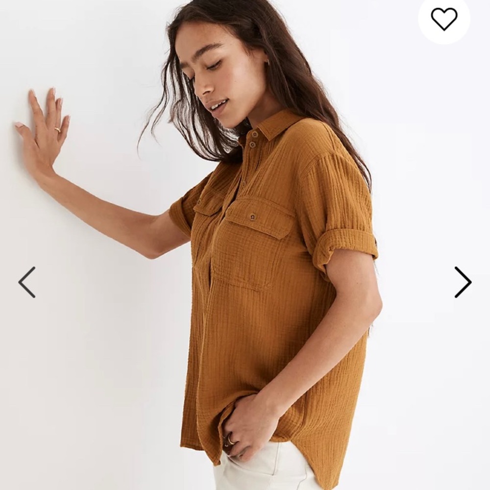 Madewell Soft Spun Button Down Shirt